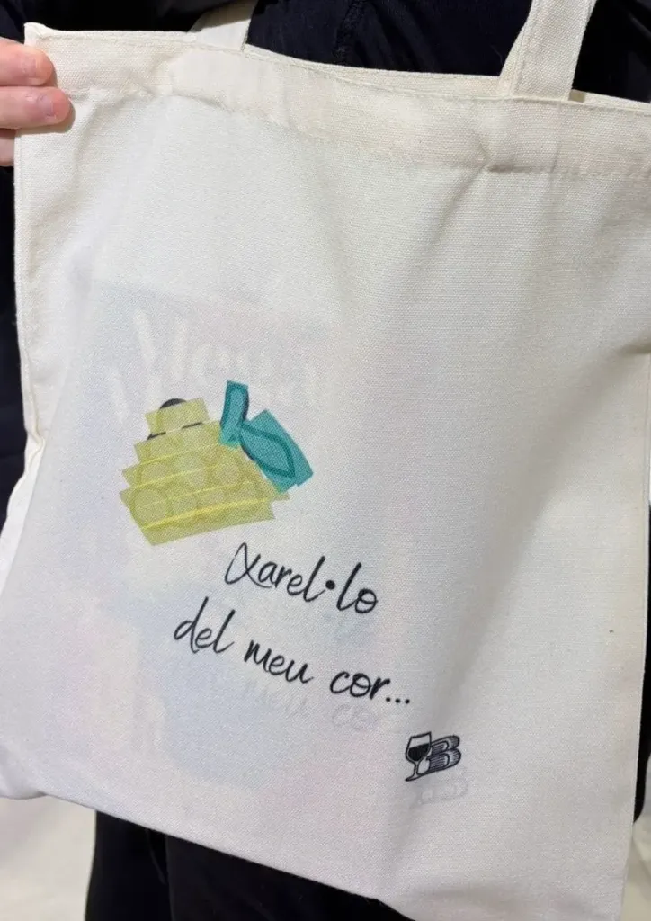 Tote Bag ilustrada "Xarel·lo del meu cor"