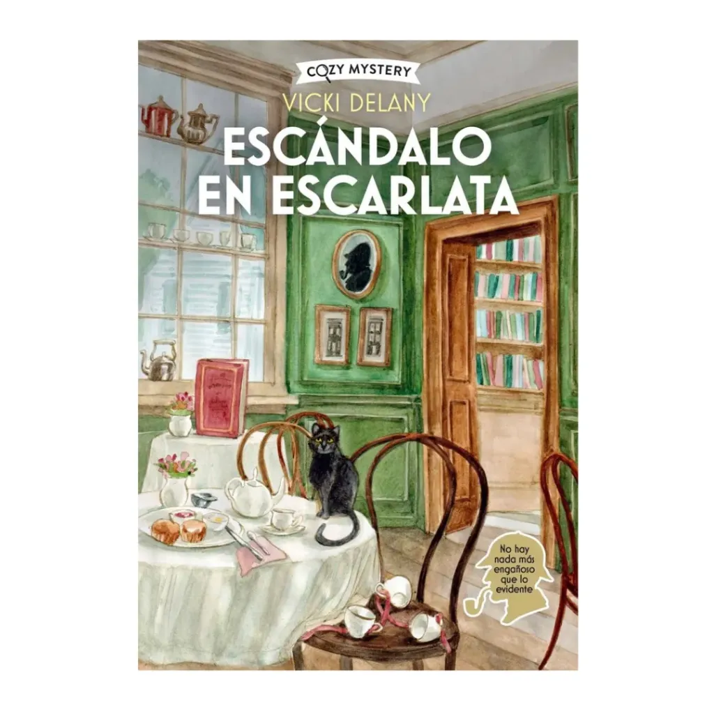 Escandalo En Escarlata (Misterios En La Libreria Sherlock Holmes)- Vicki Delany