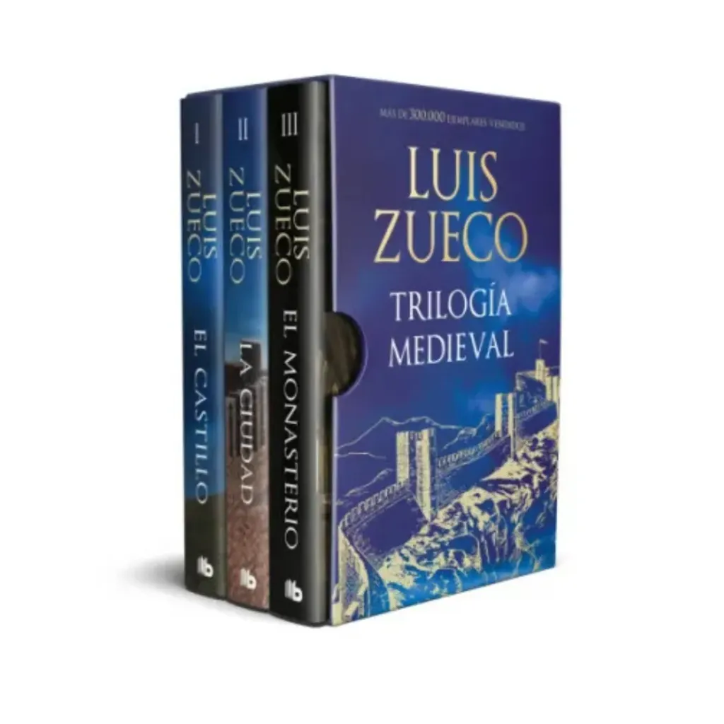 (Estuche) Trilogia Medieval (El Castillo + El Monasterio + La Ciudad) - Luis Zueco