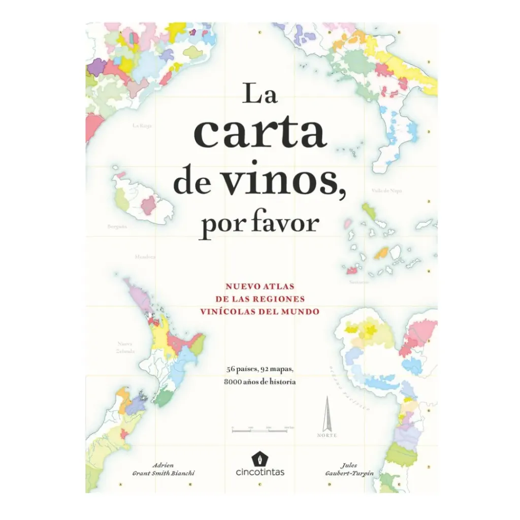 La Carta De Vinos, Por Favor -Jules Turpin Gaubert,  Adrien Grant Smith Bianchi.