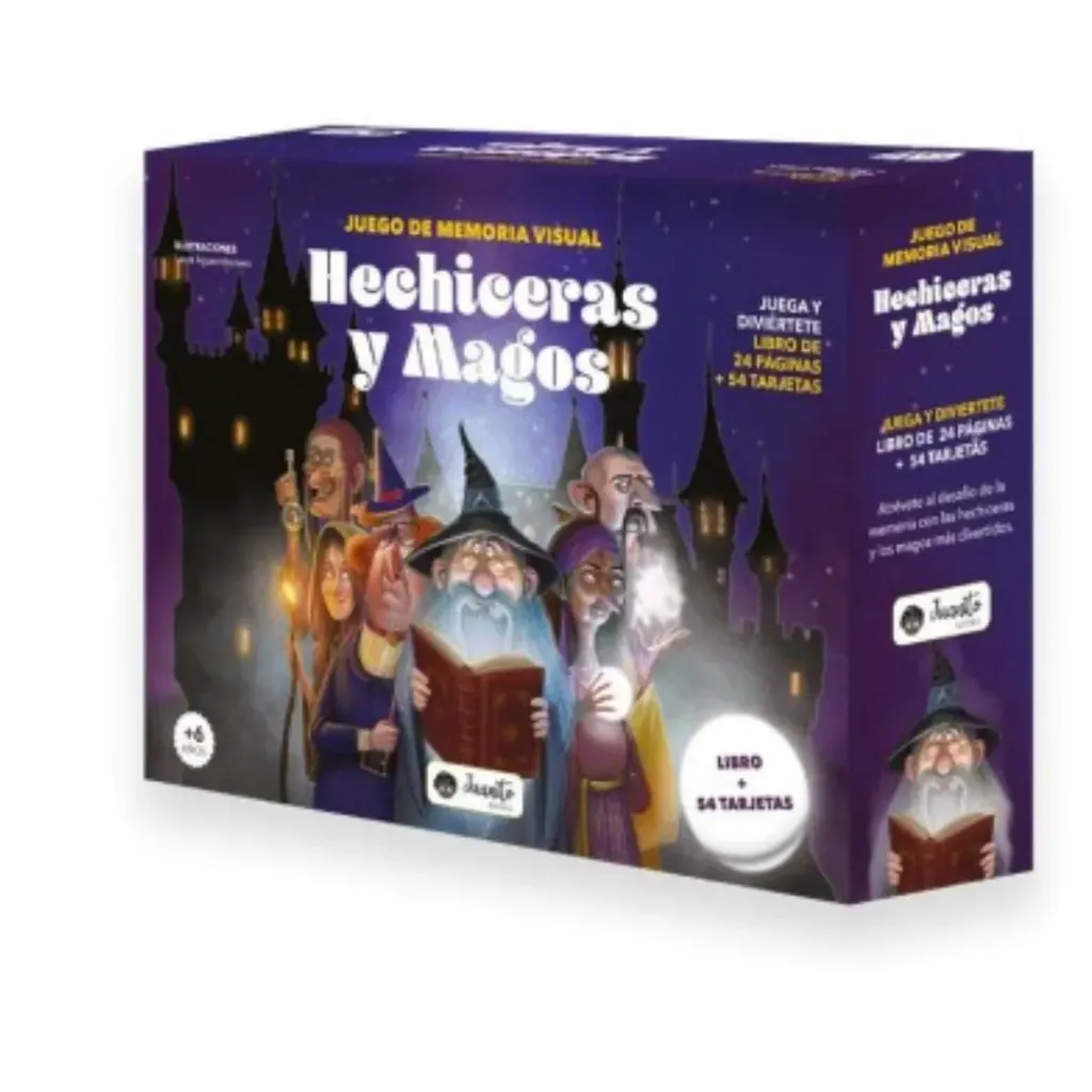 Hechiceras y magos - Juego de memoria visual