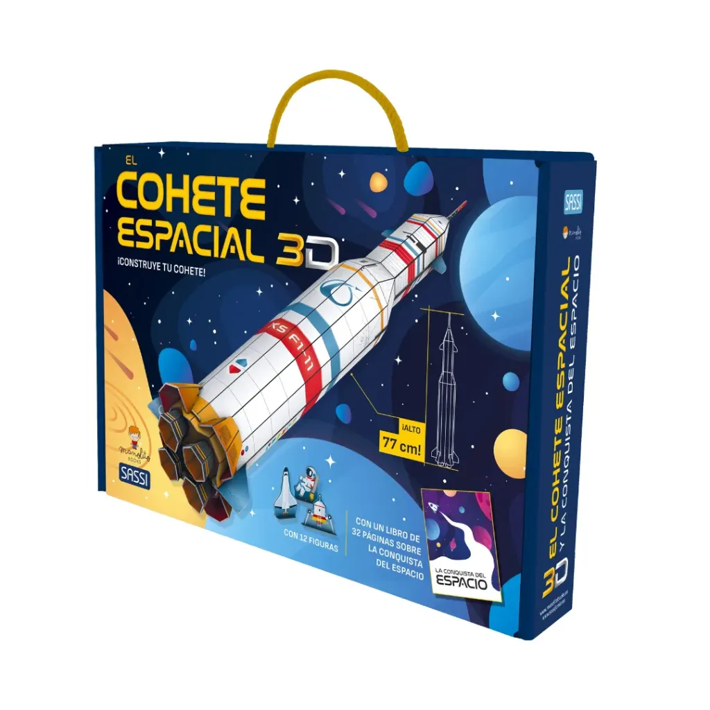 El cohete espacial - Modelo 3D