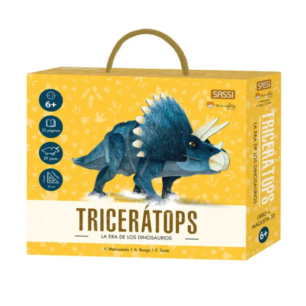 Triceratops, la era de los dinosaurios - Dinosaurios 3D