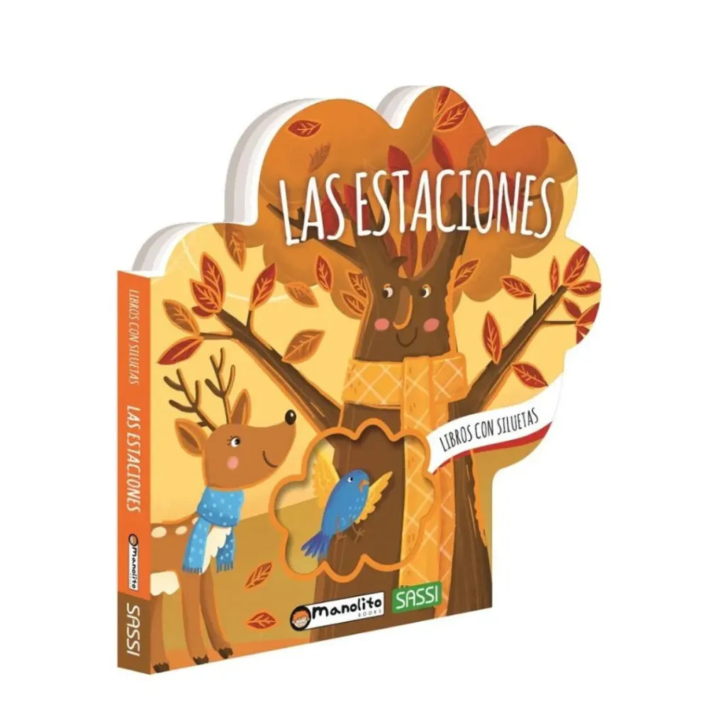 [Manolito] Las estaciones - Libros con siluetas