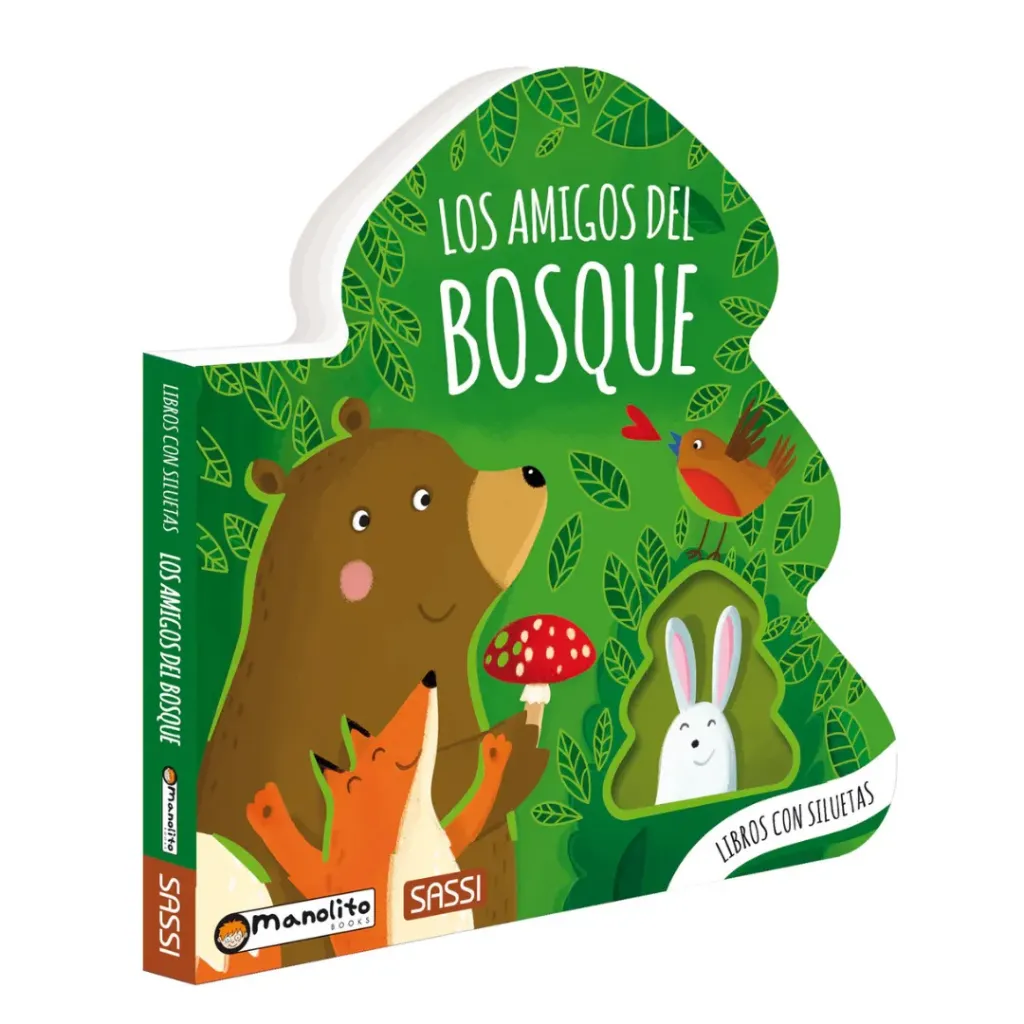 Los amigos del bosque - Libros con siluetas