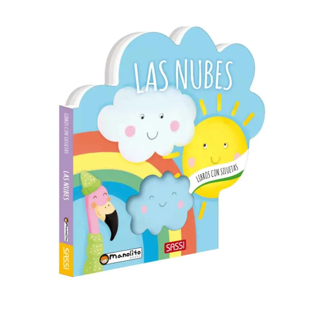 [Manolito] Las nubes - Libros con siluetas