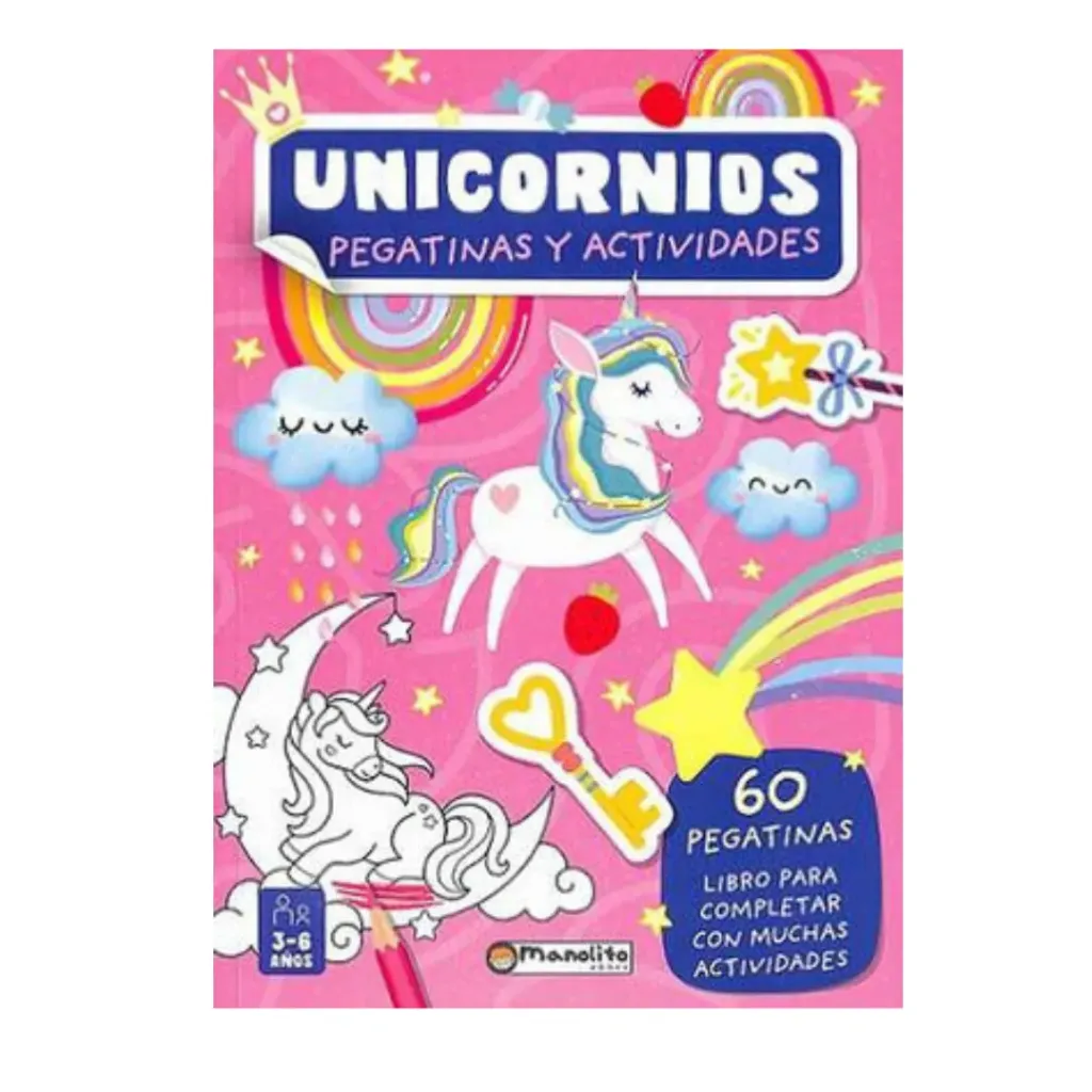 [Manolito] Unicornios - Pegatinas y actividades