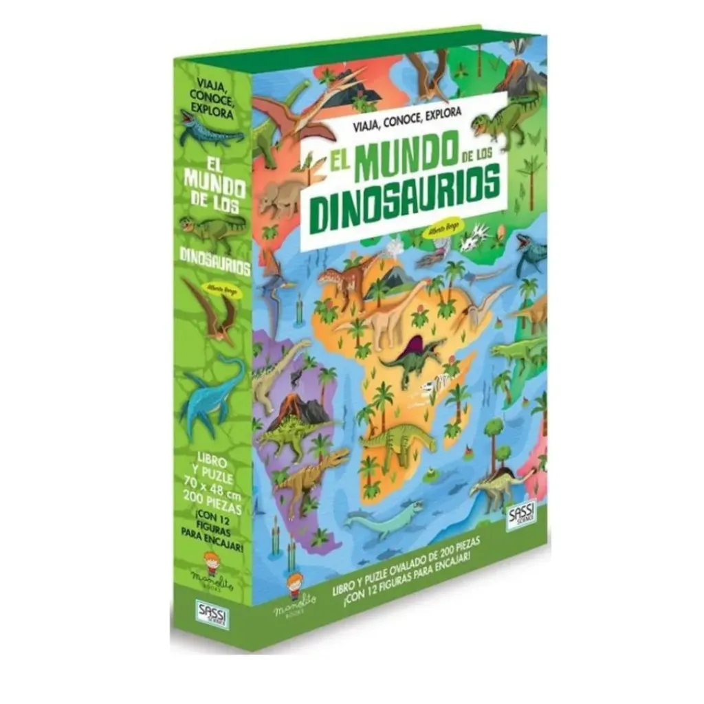 [Manolito] El mundo de los dinosaurios - Viaja, explora (A4)