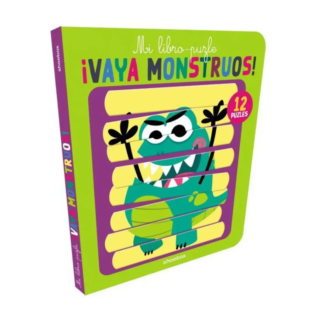 ¡Vaya monstruos! - Mi libro-puzzle