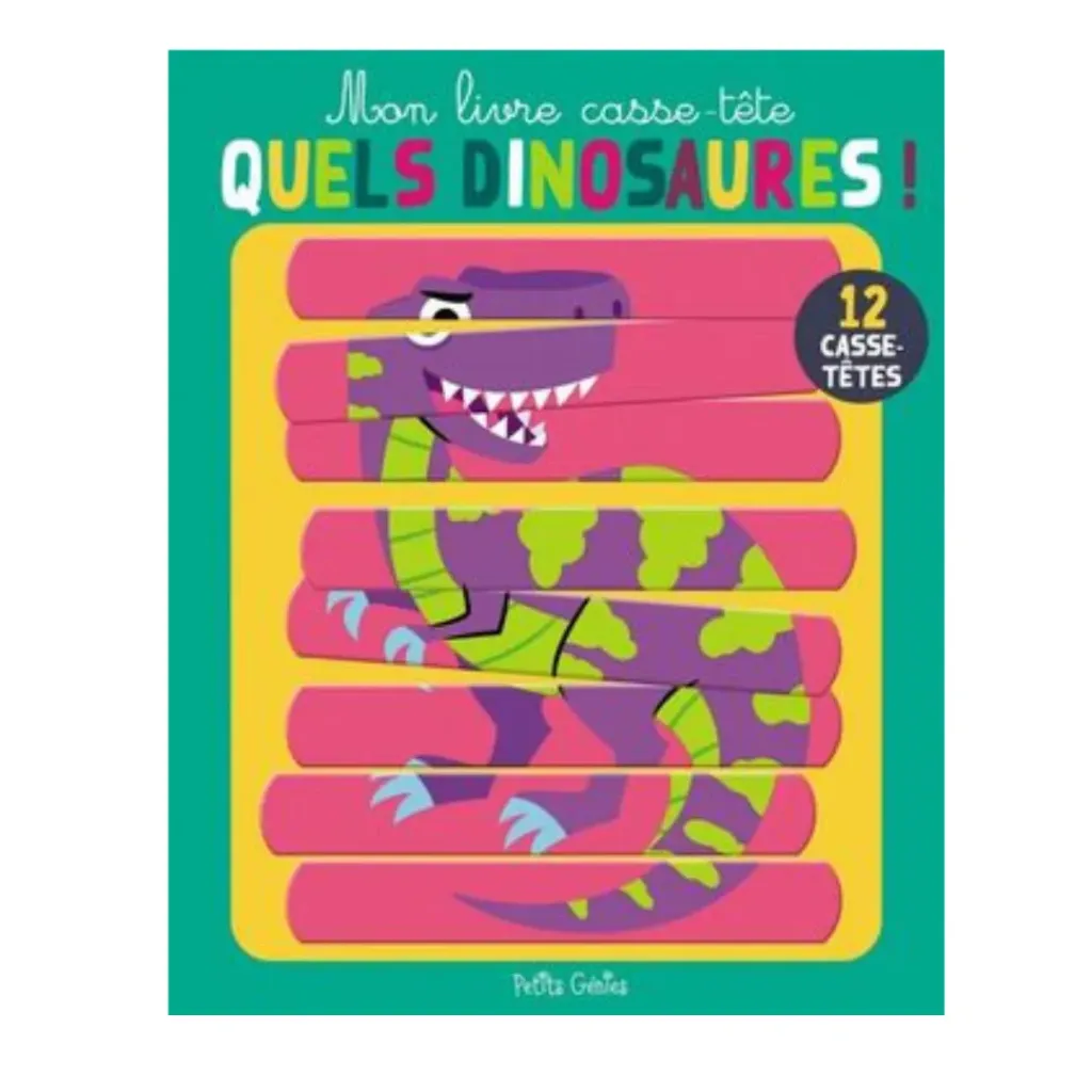 ¡Vaya dinosaurios! - Mi libro-puzzle